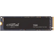 CRUCIAL T500 1 TB / M.2 SSD 2280 / PCIe 4.0 / 3D NAND TLC / R: 7300 MB / W: 6800 MB / 5 Jahre