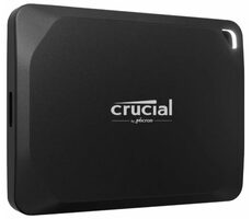 CRUCIAL X10 2 TB schwarz / Externe SSD / USB 3.2 Gen2 2x2 Typ-C / R: 2100 MB / W: 2000 MB / 5 Jahre