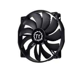 Thermaltake Pure 20 schwarz / Lüfter / 200 mm / Gleitlager / 800 U/min bei 28,2 dB / 129,64 CFM
