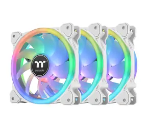 Thermaltake SWAFAN 14 RGB Heizkörper weiß 3 Stück / Lüfter / 140 mm / Hydrauliklager / 2000 U/min bei 40,5 dB / 77,6 CFM