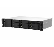 QNAP TS-864eU-8G / 4 Kerne 2,9 GHz / 8 GB RAM / 8 x SATA / 2 x 2,5 GbE / 1 x PCIe / 1 x HDMI / geringe Tiefe