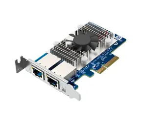 QNAP QXG-10G2T / Erweiterungskarte / PCIe 3.0 x4 / 2x NBASE-T (RJ45)