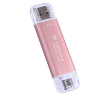 Transcend ESD310P Externe SDD 1 TB rosa / USB-A/C 3.2 Gen 2 / R: 1050 MB / W: 950 MB