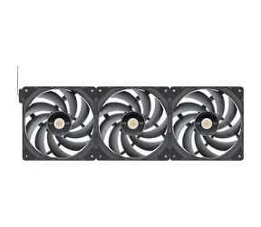 Thermaltake TOUGHFAN EX14 Pro Schwarz 3 Stück / 140 mm / Hydrauliklager / 2000 U/min bei 31,6 dB / 119,6 CFM