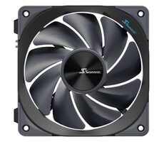 Seasonic MagFlow 1225 PWM 120 mm / 120 mm / Fluid Dynamic Bearing / 33,78 dB bei 2000 U/min / 107,6 m3h / 4-polig
