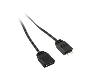 Kolink Verlängerungskabel ARGB 3-polig - 50 cm schwarz