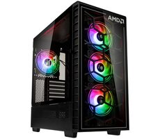 Kolink Observatory Y AMD SE ARGB schwarz / E-ATX / 2x USB-A 3.1 / USB-A 2.0 / USB-C 3.1 / 3x 120mm / 1x 140mm / ohne Stromquelle