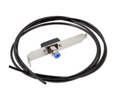 Aqua Computer Slot-Halterung mit Port für LEAKSHIELD