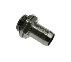 BitsPower Gerader Anschluss G1/4 Zoll AG auf 10 mm ID Schwarz