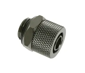 BitsPower Gerader Anschluss G1/4 Zoll AG auf 11/8 mm schwarz
