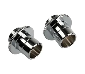 BitsPower Touchaqua Verbindungsadapter männlich G1/4 Zoll AG auf Verbindungsrohr 16-22 mm silber / 2 Stk