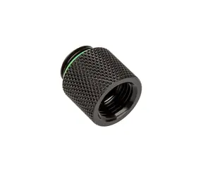 BitsPower Adapter G1/4 Zoll männlich auf G1/4 Zoll weiblich 15 mm schwarz