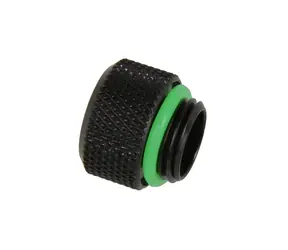 BitsPower Adapter zum Anschluss mehrerer Zellen gerade G1/4" AG an 12mm AD Hardtube schwarz