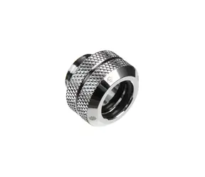 BitsPower Multi-Link-Adapteranschluss gerade G1/4" AG auf 12mm AD Hardtube (BP-EML) Silber