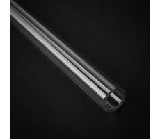 BitsPower None Chamfer PETG-Verbindungsrohr 16/12 mm 500 mm transparent