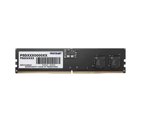 Patriot Signature 8 GB (1 x 8 GB) 5200 MHz schwarz / DIMM / DDR5 / CL42 / On-Die ECC / ungepuffert / 1,1 V