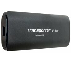 Patriot Transporter 512 GB schwarz / Externe SSD / R: 1000 MB / B: 1000 MB / USB-C 3.2 Gen 2
