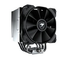 COUGAR Forza 85 Essential Black / CPU-Kühler / 120 mm / Hydrauliklager / 34,5 dB bei 2000 U/min / 143,53 m3h / 4-polig
