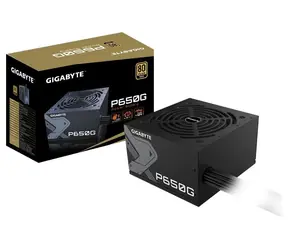 GIGABYTE GP-P650G / ATX / 650 W / nicht modular / 80PLUS GOLD / aktiver PFC / 120-mm-Lüfter