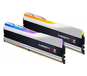 G.Skill Trident Z5 RGB Silber 64 GB (2x 32 GB) 6000 MHz / DDR5 / CL32 / 1,4 V / Nicht-ECC / Ungepuffert / XMP 3.0