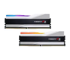 G.Skill Trident Z5 RGB Silber 64 GB (2x 32 GB) 6000 MHz / DDR5 / CL30 / DIMM / 1,4 V / Nicht-ECC / Ungepuffert / XMP 3.0