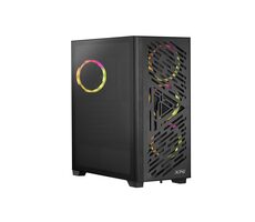 ADATA XPG LANDER 501 schwarz / E-ATX / 2x USB-A 3.2 / 4X 120mm / ohne Stromquelle / transparente Seite