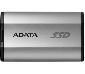 ADATA SD810 2 TB Silber / Externe SSD / USB 3.2 Gen 2 / Lesen: 2000 MBit/s / Schreiben: 2000 MBit/s
