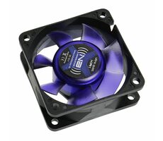 Noiseblocker BlackSilent Fan XR-1 blau / 60 mm / 11 dB bei 1600 U/min / 10,59 CFM / 3-polig