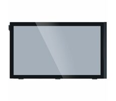 Lian Li DAN Cases A3-mATX Linke Seite aus gehärtetem Glas schwarz