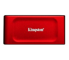 Kingston XS1000 1 TB rot / Externe SSD / USB 3.2 Gen 2 / 5 Jahre