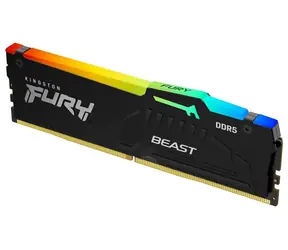 Kingston Fury Beast Schwarz RGB 32 GB (1x 32 GB) DDR5 6000 MHz / CL30 / DIMM / EXPO / 1,35 V