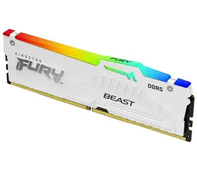 Kingston Fury Beast White RGB 32 GB (1 x 32 GB) DDR5 6000 MHz / CL30 / DIMM / EXPO / 1,40 V
