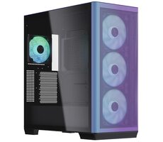 APNX C1 Mid-Tower ATX-Gehäuse Chromaflair / ATX / 4X 120 mm ARGB / ohne Netzteil / transparente Seite