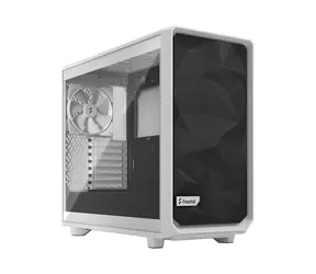 Fractal Design Meshify 2 Lite TG Clear Tint weiß / E-ATX / 2x USB-A / ohne Scharnier / transparente Seite / Staubfilter