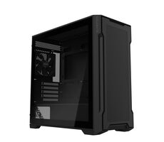 GIGABYTE GB-C102G schwarz / Micro-ATX / 2x USB-A 3.0 / 2x 120mm / ohne Netzteil / transparente Seite