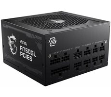 MSI MAG A750GL PCIE5 / 750 W / 120 mm / ATX3.0 / aktiver PFC / 80PLUS Gold 