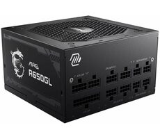MSI MAG A650GL / 650 W / 120 mm / ATX / aktiver PFC / 80PLUS Gold 