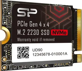 Silicon Power M.2 2230 UD90 2 TB / Interne SSD / PCle Gen 4x4 / Lesen: 5000 MB / Schreiben: 3200 MB