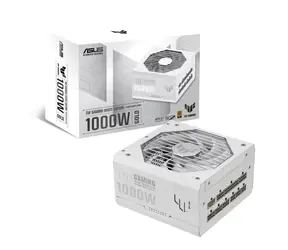 Asus TUF Gaming 1000W weiß / ATX 3.0 / 80PLUS Gold / aktives PFC / modular / 135-mm-Lüfter