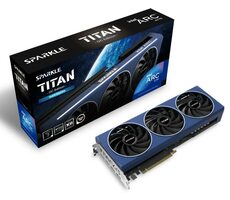 Sparkle Intel Arc A770 Titan OC Edition 16G / 2100 MHz / 16 GB GDDR6 / 256-Bit / 1xHDMI + 3x DP / (8+8)