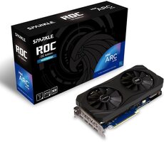Sparkle Intel Arc A770 ROC OC Edition 16G / 2100 MHz / 16 GB GDDR6 / 256-Bit / 1xHDMI + 3x DP / (8+8)