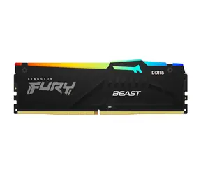 Kingston FURY Beast Schwarz RGB 16 GB (1x 16 GB) 6000 MHz / DDR5 / CL36 / DIMM / 1,35 V / EXPO