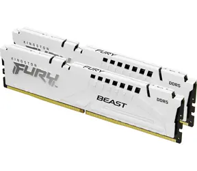 Kingston FURY Beast Weiß 32 GB (2x 16 GB) 6000 MHz / DDR5 / CL36 / DIMM / 1,35 V / EXPO 