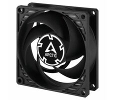 ARCTIC P8 TC schwarz / 80 mm / 11 dB bei 3000 U/min / 23,4 CFM / 3-polig