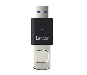 Lexar Fingerprint F35Pro 256 GB / Flash-Disk / USB 3.2 Typ A / Lesen: 400 MB / Schreiben: 350 MB