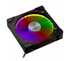 PHANTEKS D30 PWM Regular Airflow D-RGB Schwarz / 140 mm / Hydrodynamisches Lager / 1800 U/min / 71,9 CFM / 4-Pin + 3-Pin