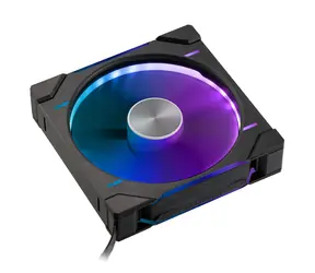 PHANTEKS D30 PWM Reverse Airflow D-RGB Schwarz / 140 mm / Hydrodynamisches Lager / 1800 U/min / 71,7 CFM / 4-Pin + 3-Pin