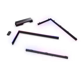 PHANTEKS NV5 Premium DRGB Kit + Power Hub + 3x für Außenrahmen + 1x Motherboard Kabelabdeckung Schwarz