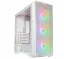 PHANTEKS Eclipse G500A D-RGB weiß / E-ATX / 1x USB-C 3.2 / 2x USB-A 3.2 / ohne Stromquelle / transparente Seite 