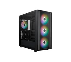 Cooler Master MasterBox 600 schwarz / E-ATX / 2x USB-A 3.2 / 1x USB-C / 3x 140mm + 1x 120mm / ohne Stromquelle